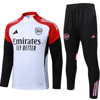 Chándal Arsenal 2025/26-White Half zipper
